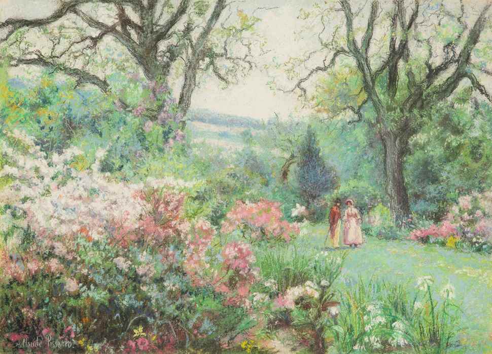 Les Acacias du Chateau-Frapin - H. Claude Pissarro (b. 1935 - )